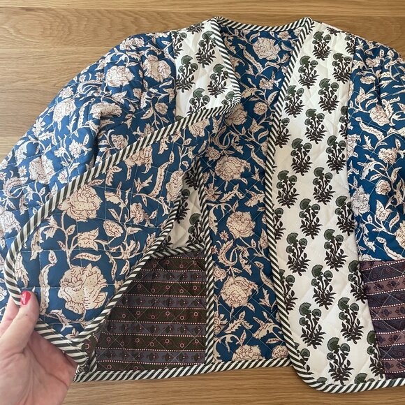 Wyeysyt Women's Cropped Puffer Quilted Jacket - Picture 3 of 5